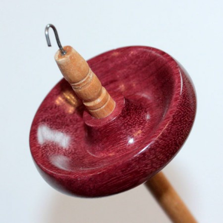 Purpleheart Drop Spindle - 30g