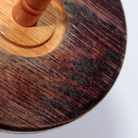 Stained Oak Drop Spindle - 50g