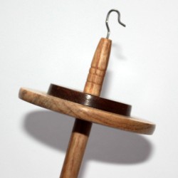Sycamore and Walnut Drop Spindle - 24g