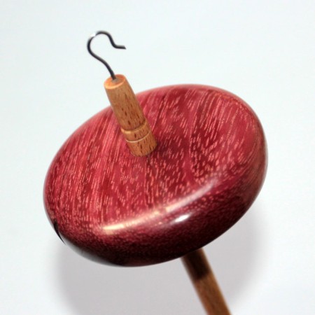Purpleheart Drop Spindle - 39g