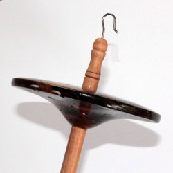 Resin and Driftwood Drop Spindle - 47g Resin and Driftwood Drop Spindle - 47g