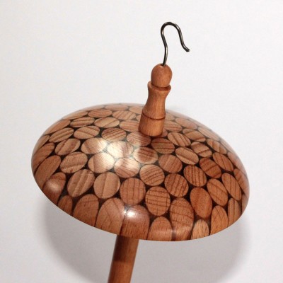 Resin and Beech Dowel Drop Spindle - 44g Resin and Beech Dowel Drop Spindle - 44g