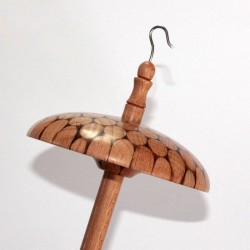 Resin and Beech Dowel Drop Spindle - 44g Resin and Beech Dowel Drop Spindle - 44g